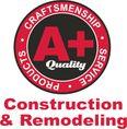 A Plus Quality Construction & Remodeling logo